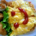 キュンキュン☆☆'s cooksnap of when they made オムライス弁当 ふわふわ卵のせ.