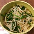 食いしん坊山ガール's cooksnap of when they made ニラともやしのナムル♪.