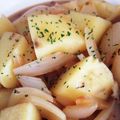 ♡tmk☆'s cooksnap of when they made 新じゃが芋と新玉葱のバター醤油煮.