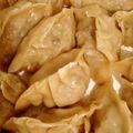 aiuekyouin's cooksnap of when they made 手作り 自家製 餃子の皮 裏技付き.