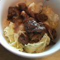 こはくぬし's cooksnap of when they made ぼっかけ丼♪（牛すじ煮込み）.