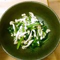 ゆかゆか1186's cooksnap of when they made ほうれん草としめじの大人のおひたし♪.