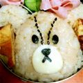むーみん☆まむ☆'s cooksnap of when they made くまのがっこう お弁当.