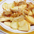 AYAMASA's cooksnap of when they made ✿筍と新玉ねぎの塩にんにく炒め✿.