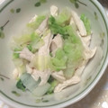 mksmama's cooksnap of when they made 白菜と鶏ささみの和え物.