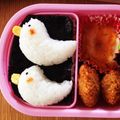 tosko's cooksnap of when they made ぷっくりあひるさんのお弁当♪.