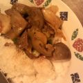 rreilly's cooksnap of when they made アメリカ♪牛肉となすのキムチ炒め.