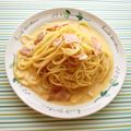 puniＫ's cooksnap of when they made 簡単カルボナーラ.