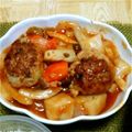 ゆめめ☆'s cooksnap of when they made 肉団子の酢豚風.