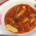 料理初心者うめこ's cooksnap of when they made 簡単！鶏胸肉のトマト煮込み.