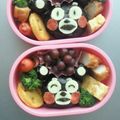 しえママ's cooksnap of when they made くまもん　キャラ弁.