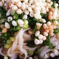オレマリ２０１０'s cooksnap of when they made ぶっかけ冷やしうどん☆九条ねぎ・天かすで.