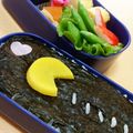 なっサン's cooksnap of when they made ごはんパクパク☆たくあんパックマン.