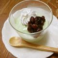 月見なっとう's cooksnap of when they made プルプルな抹茶ババロア♪♪.