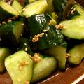 arku's cooksnap of when they made サッパリ箸休めにポリポリ胡瓜漬け.