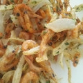 おっちょこめぐ's cooksnap of when they made 桜エビと新玉ねぎのかきあげ.