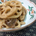 タロすけ's cooksnap of when they made 母の味◆蓮根の土佐煮.