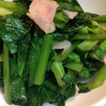 しゅしゅしゅ0208's cooksnap of when they made 小松菜の簡単炒め.
