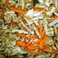 yasupom's cooksnap of when they made 豚と蓮根・人参のオイスターソース炒め.