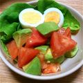 ふれんちぶるどっく's cooksnap of when they made トマトとアボカドの簡単サラダ☆かけるだけ.