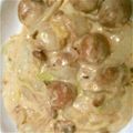 ANDN's cooksnap of when they made 白菜と肉団子のクリーム煮.