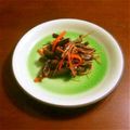 konomiar's cooksnap of when they made ワラビとするめのしょうが和え.