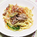 patepateco's cooksnap of when they made ☆我が家の和風な塩焼きそば☆.