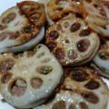 こなみっち's cooksnap of when they made 甘辛レンコンのはさみ焼き？.