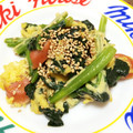 ∞もゆ∞'s cooksnap of when they made ほうれん草とふんわり卵のバター醤油炒め.
