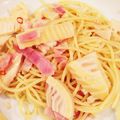 noriko7's cooksnap of when they made 筍と春きゃべつの和風ペペロンチーノ.