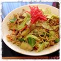 ぐうたらBBA's cooksnap of when they made ほくほくじゃがいも入り焼きそば.