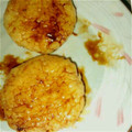 ＊りく♪'s cooksnap of when they made リメイク★残りご飯でみたらしお焼き.