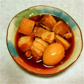 ピー助パンダ's cooksnap of when they made 炊飯器で時短♪やわらかーい豚の角煮.