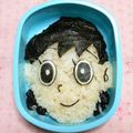 シャンプーハット's cooksnap of when they made ドラえもん＊しずかちゃん弁当.
