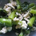 halakahiki's cooksnap of when they made ☆鶏肉と菜の花の炒め物☆.