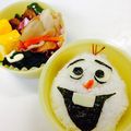 しりとりん♡'s cooksnap of when they made キャラ弁　オラフ　アナと雪の女王.
