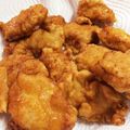 おやつ缶's cooksnap of when they made 鶏むね肉のジューシー唐揚げ.