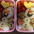 ＊さやっぺ＊'s cooksnap of when they made オラフ弁当♪枝(手)アイデアは必見！.