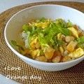オレンジデイ's cooksnap of when they made 海老セロリのほんのりナンプラー混ぜごはん.