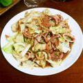 saorinlin's cooksnap of when they made 春キャベツといかのいしる炒め♪.