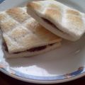 神風怪盗ジャンヌ's cooksnap of when they made あんこのホットサンド.