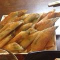 ルナＰボール's cooksnap of when they made リメイク★かぼちゃの煮物de春巻き.