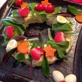 ルナＰボール's cooksnap of when they made クリスマスリースの簡単サラダ!!.