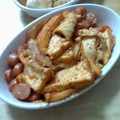 chie-zou88's cooksnap of when they made 厚揚げのキムチ炒め.