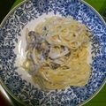 ジューチン's cooksnap of when they made 簡単クリームスパゲッティ.