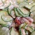 shinotann's cooksnap of when they made 思いつき☆胡瓜とトマトのツナサラダ★.