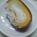 なっちゃん＊♪'s cooksnap of when they made ロールケーキ☆巻かないふわふわタイプ.