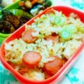 みね猫's cooksnap of when they made 簡単だけど本格的チャーハン★.
