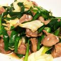 あやもっち's cooksnap of when they made 砂肝とキャベツ炒め.