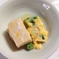 〜tinr～'s cooksnap of when they made えんどう豆と高野豆腐の卵とじ.